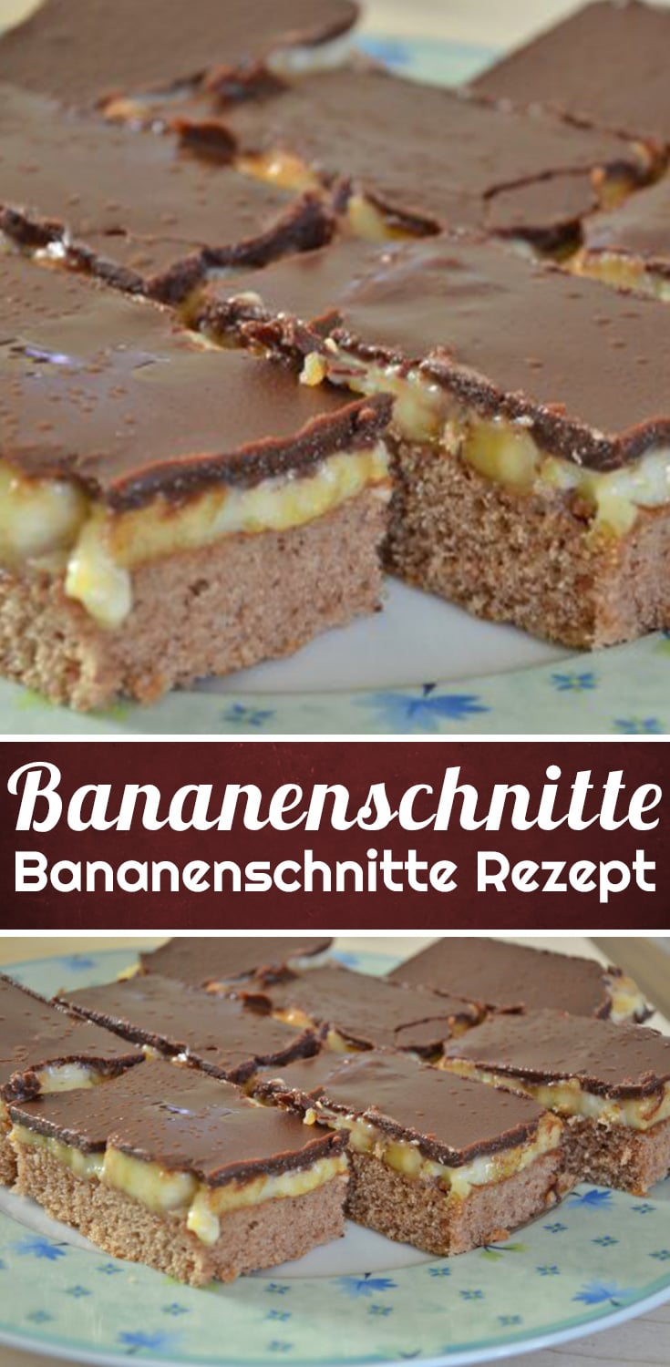 Bananenschnitte Rezept