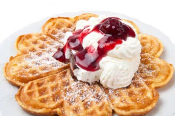 Einfache Waffeln Rezept