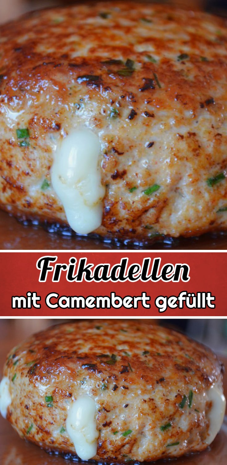 Frikadellen mit Camembert gefüllt rezept