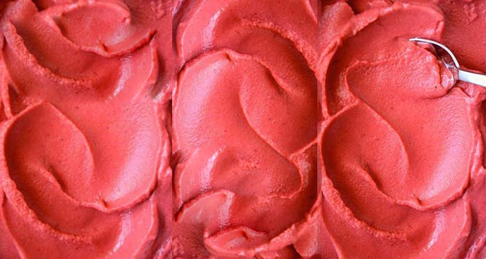 Leckere Gesunde Erdbeer-Joghurt-Eiscreme Rezept