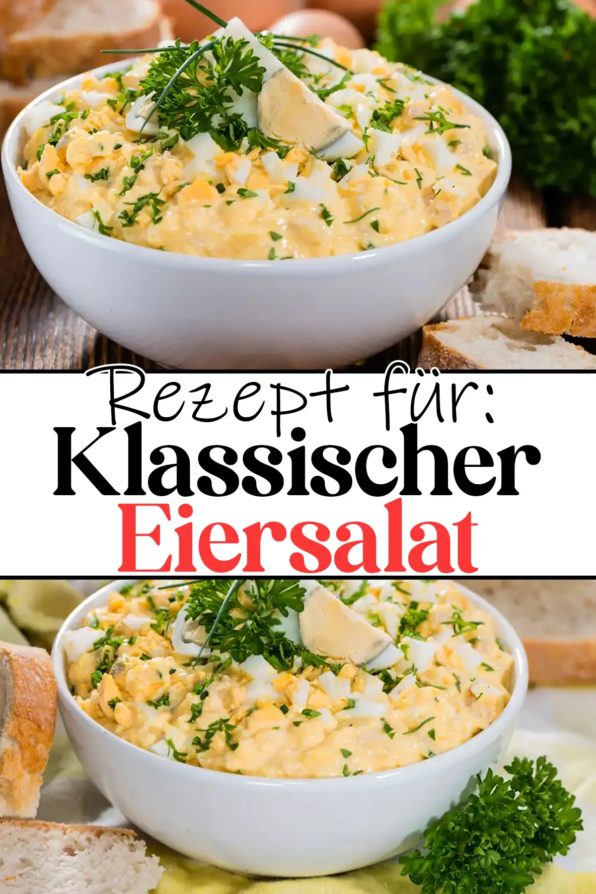 Klassischer Eiersalat Rezept