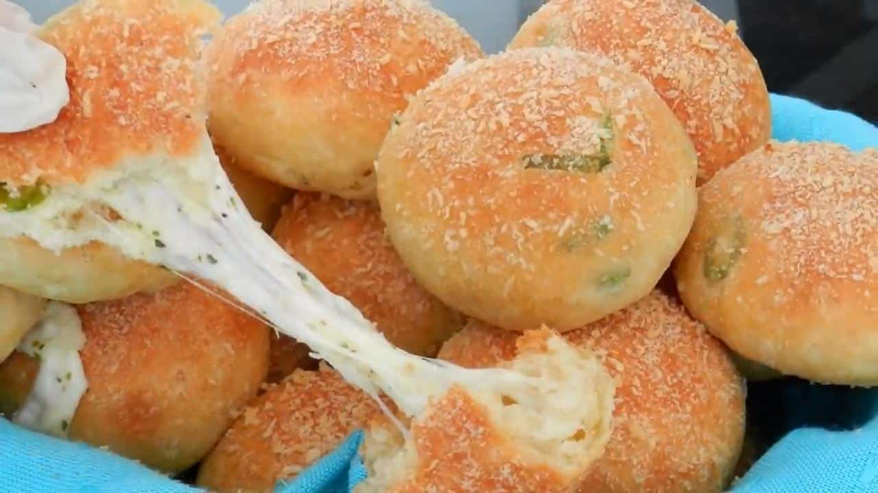 Knoblauch Mozzarella Brötchen Rezept