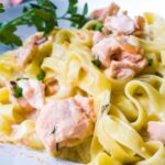 Lachsnudeln Rezept