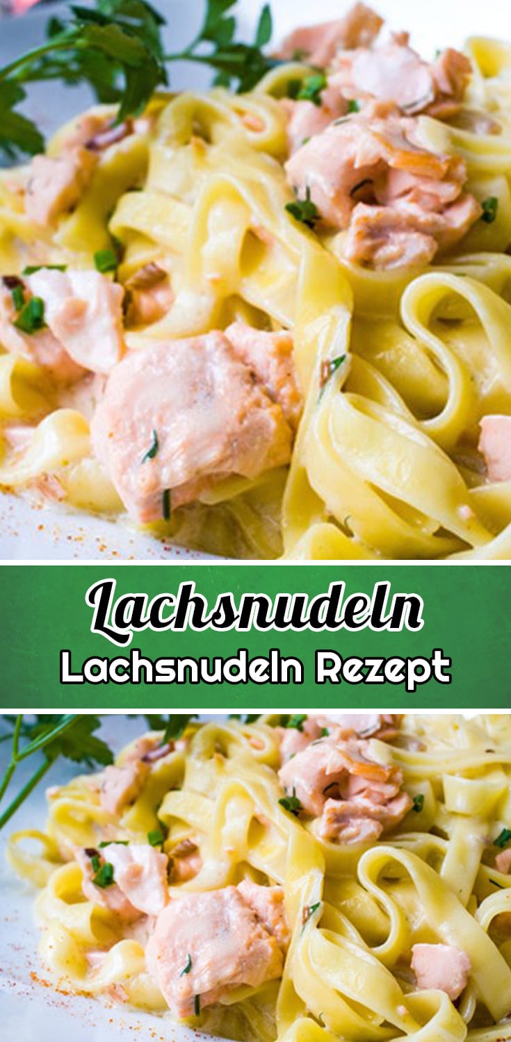 Lachsnudeln Rezept