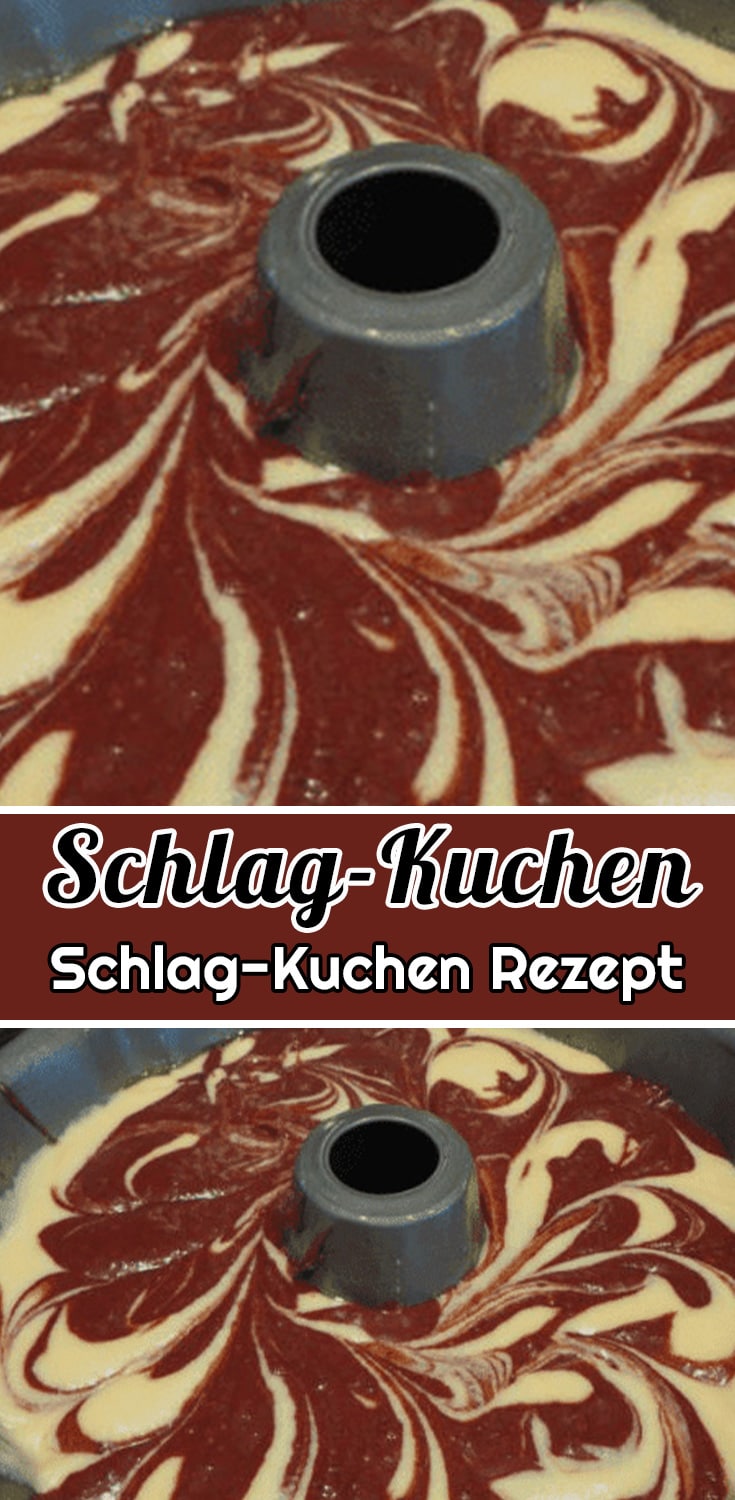 Super schneller Schlag Kuchen Rezept