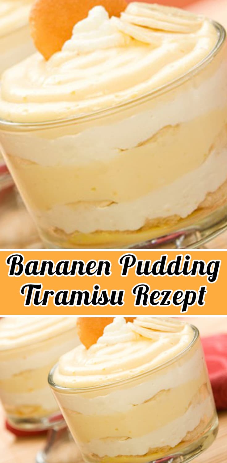 Bananen Pudding Tiramisu Rezept