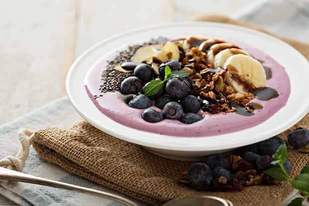 Beeren Smoothie Bowl Rezept