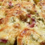 Belegte Ofenkartoffeln Rezept - Pellkartoffeln mit Speck