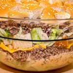 Big Mac Salat Rezept - Big Mac als Schichtsalat