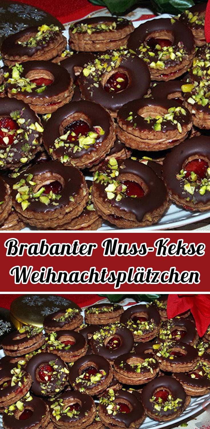 Brabanter Nuss-Kekse - Weihnachtsplätzchen