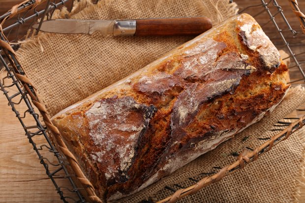 Dinkelbrot in Kastenform ohne Hefe Rezept