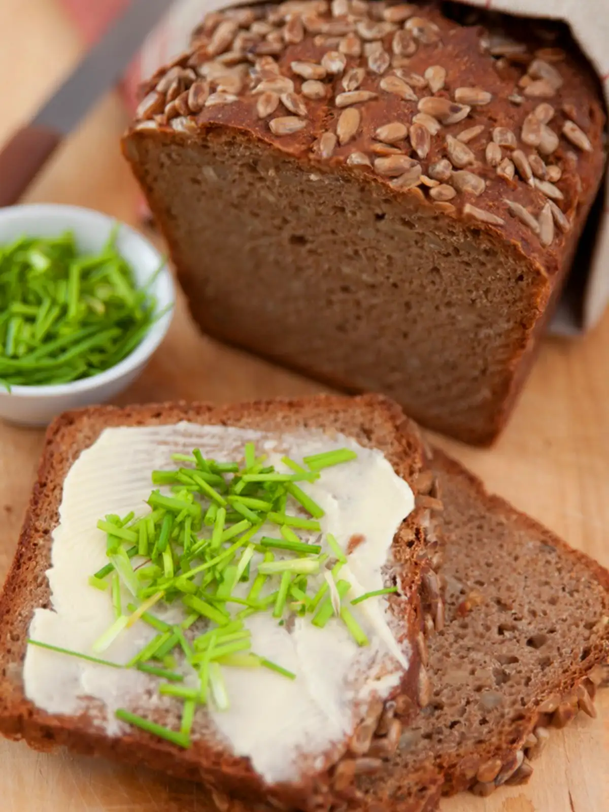 Einfaches Vollkornbrot Rezept