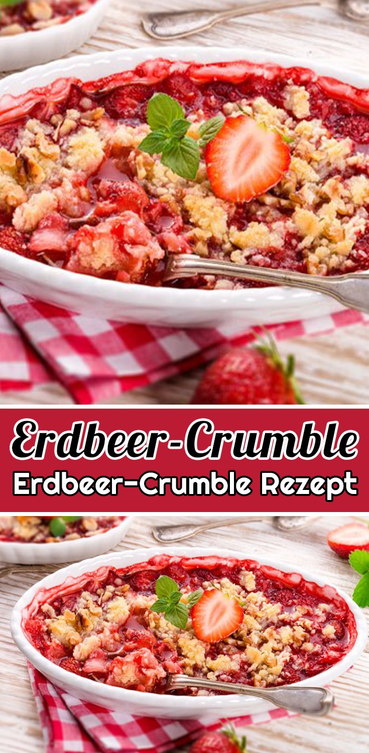 Erdbeer-Crumble Rezept