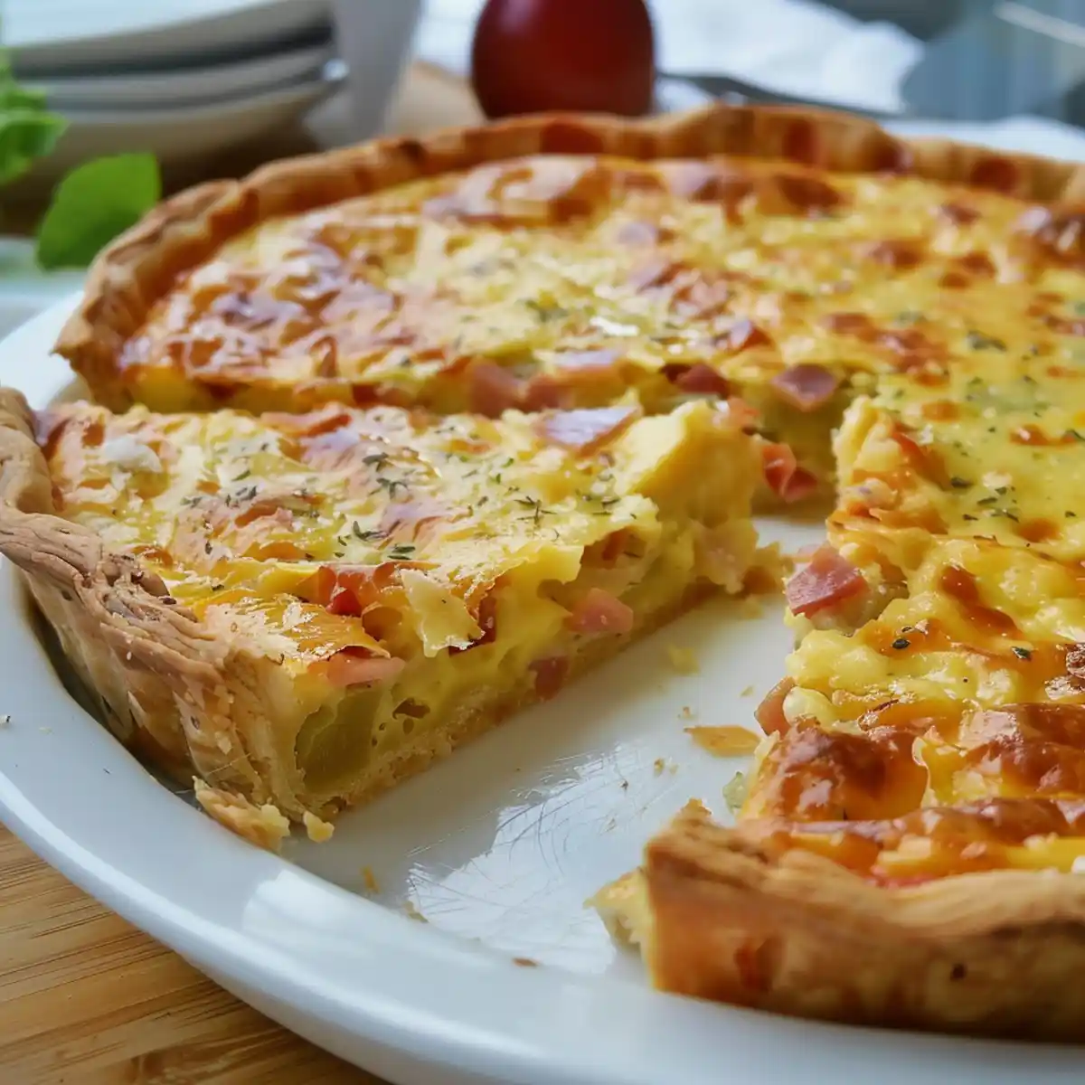 Französische Zwiebelquiche Rezept