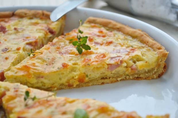 Französische Zwiebelquiche Rezept