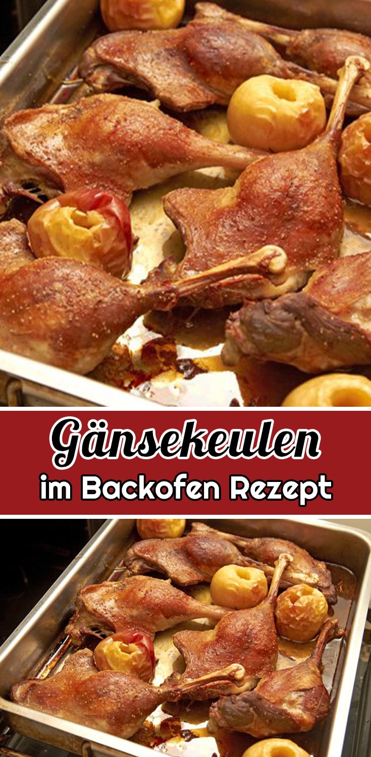 Gänsekeulen im Backofen Rezept