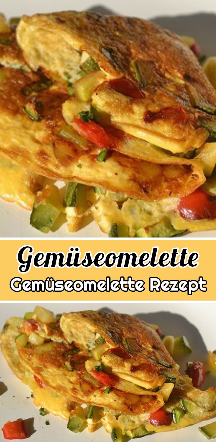 Gemüseomelette Rezept