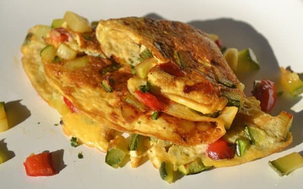 Gemüseomelette Rezept