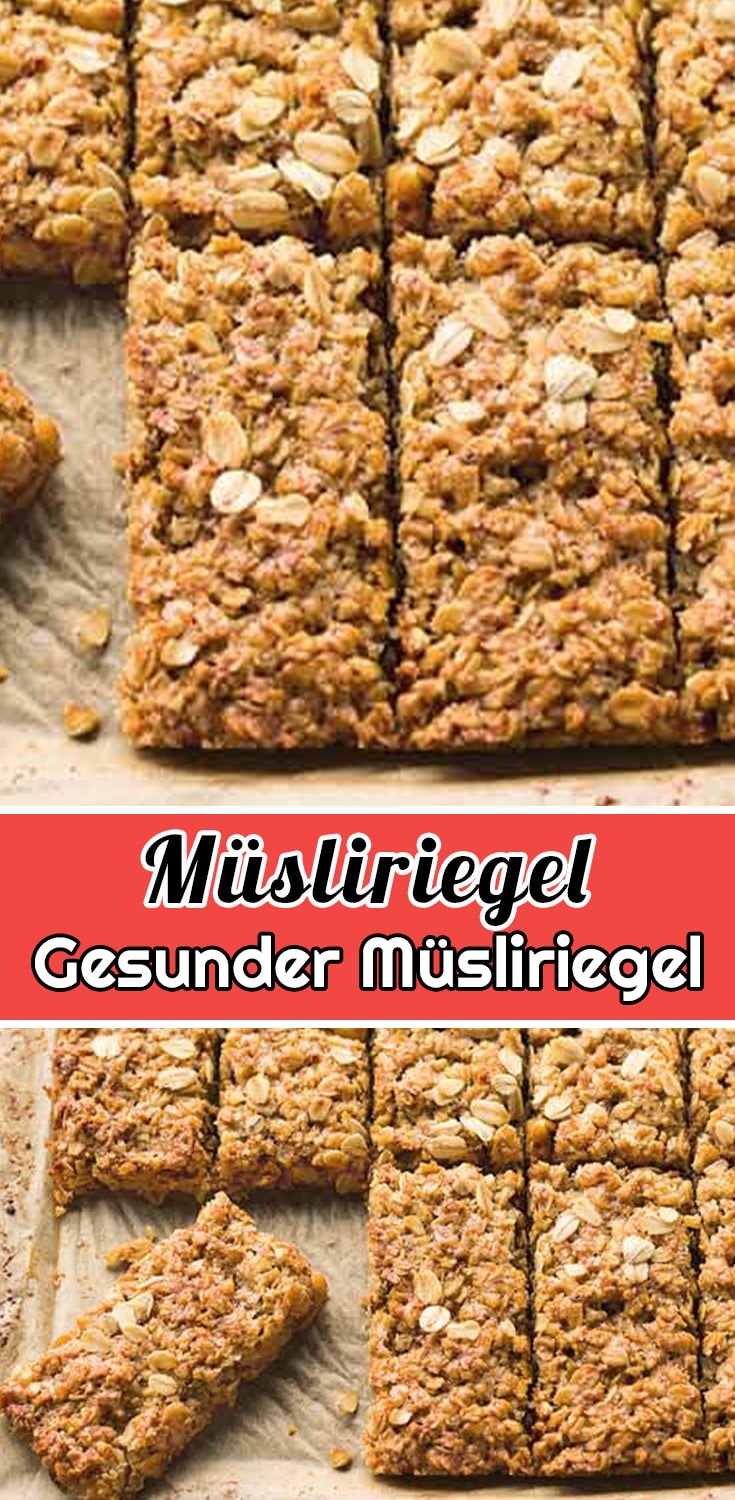 Gesunder Müsliriegel Rezept