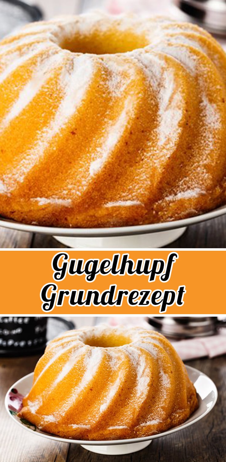 Gugelhupf Grundrezept - Weihnachtskuchen Rezept