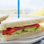 Gurkensandwich mit Zitronenbutter Rezept