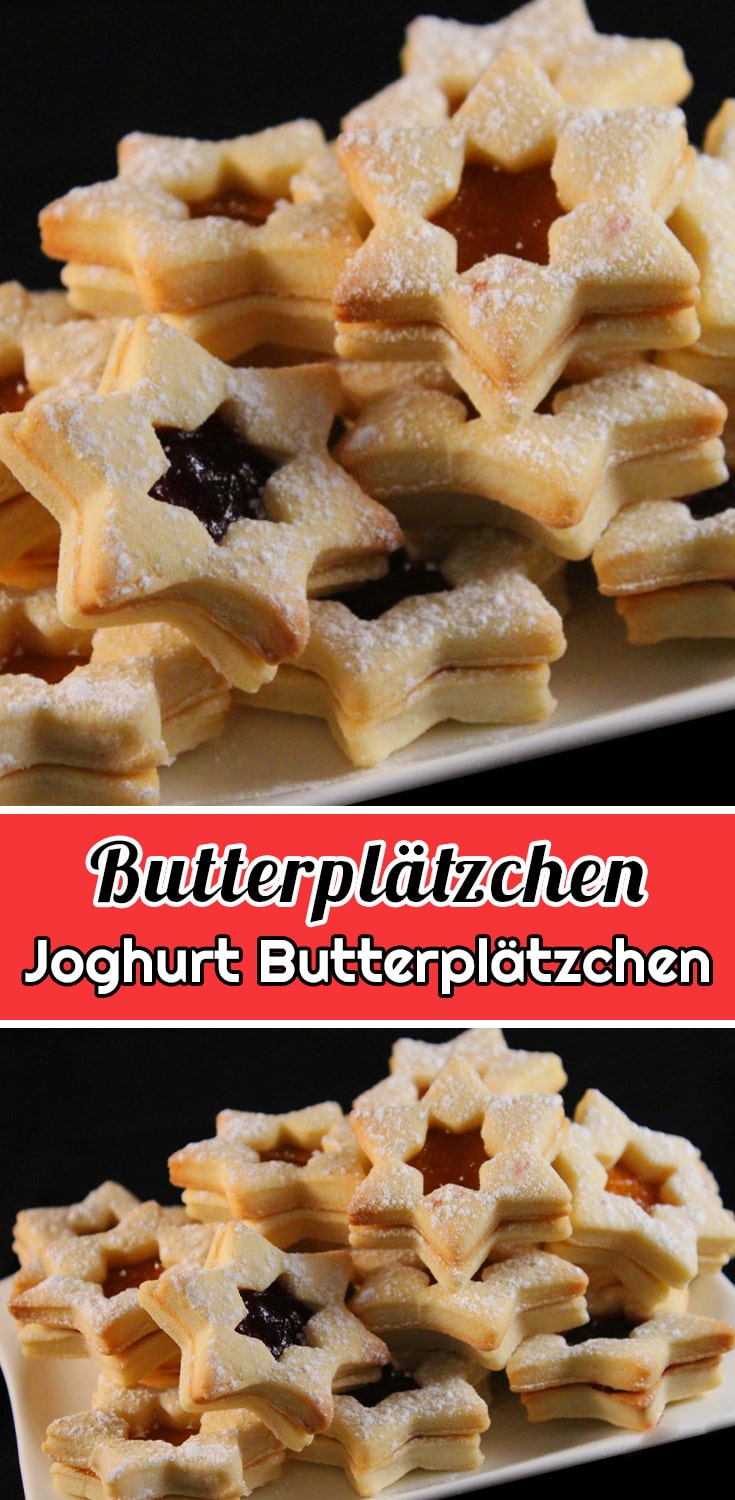 Joghurt Butterplätzchen Rezept