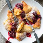 Kaiserschmarren mit Brombeerkompott Rezept