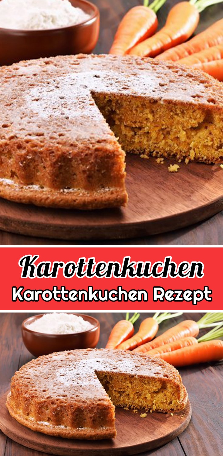 Karottenkuchen Rezept