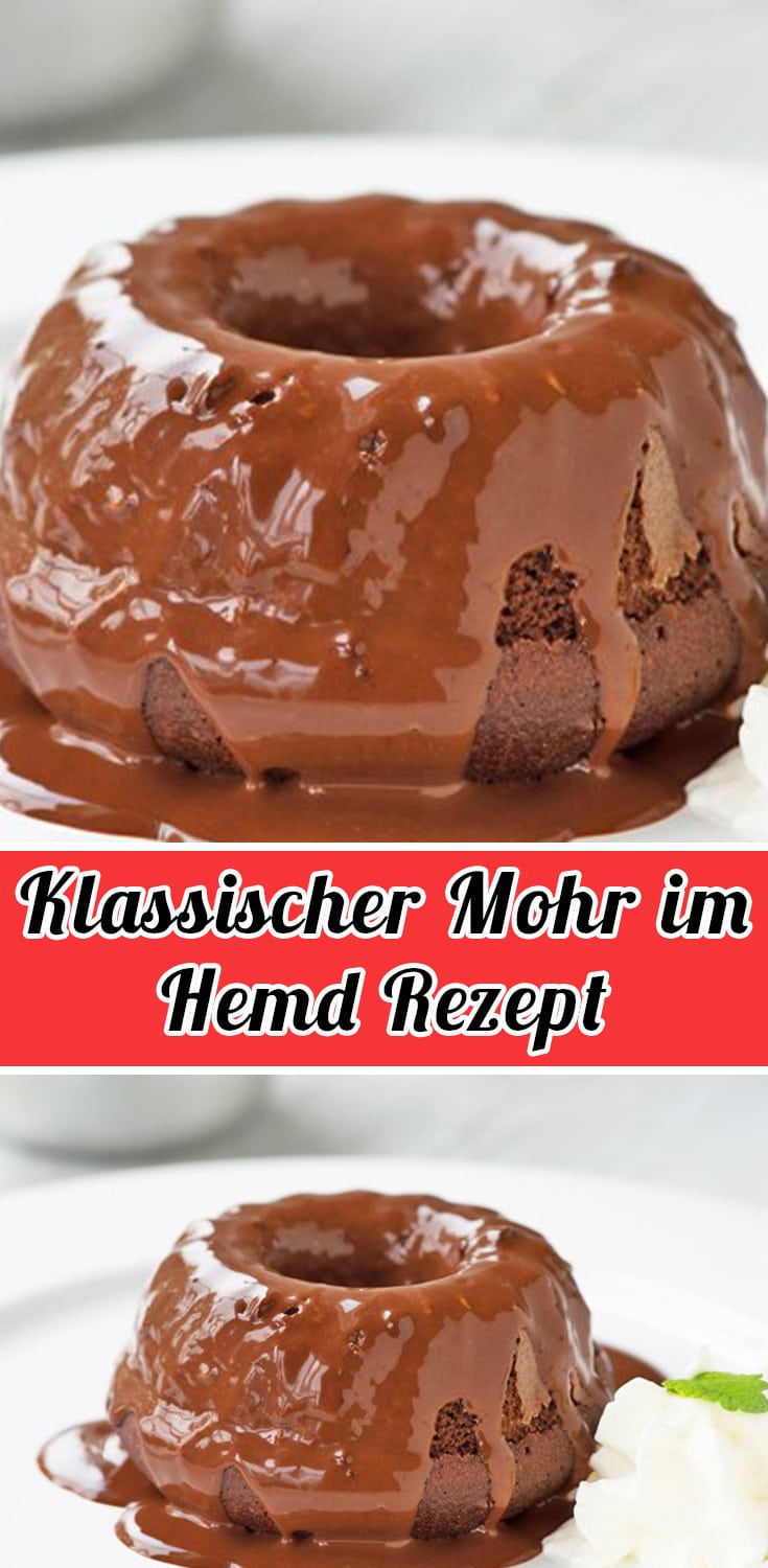 Klassischer Mohr im Hemd - Weihnachtskuchen Rezept