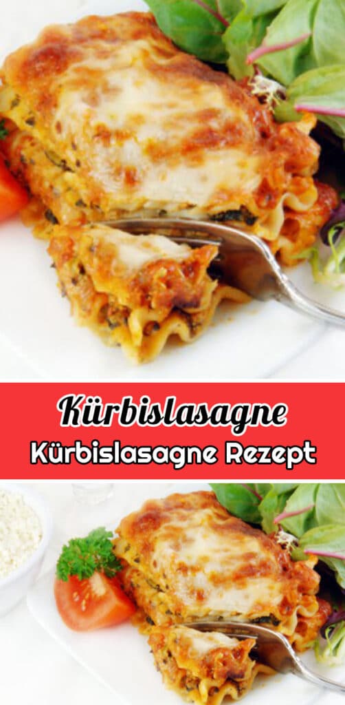 Kürbislasagne Rezept - Schnelle und Einfache Lasagne Rezepte