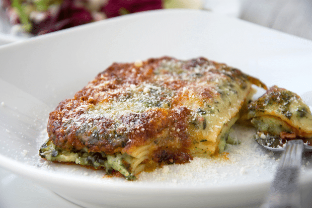 Lasagne mit Ricotta und Spinat Rezept