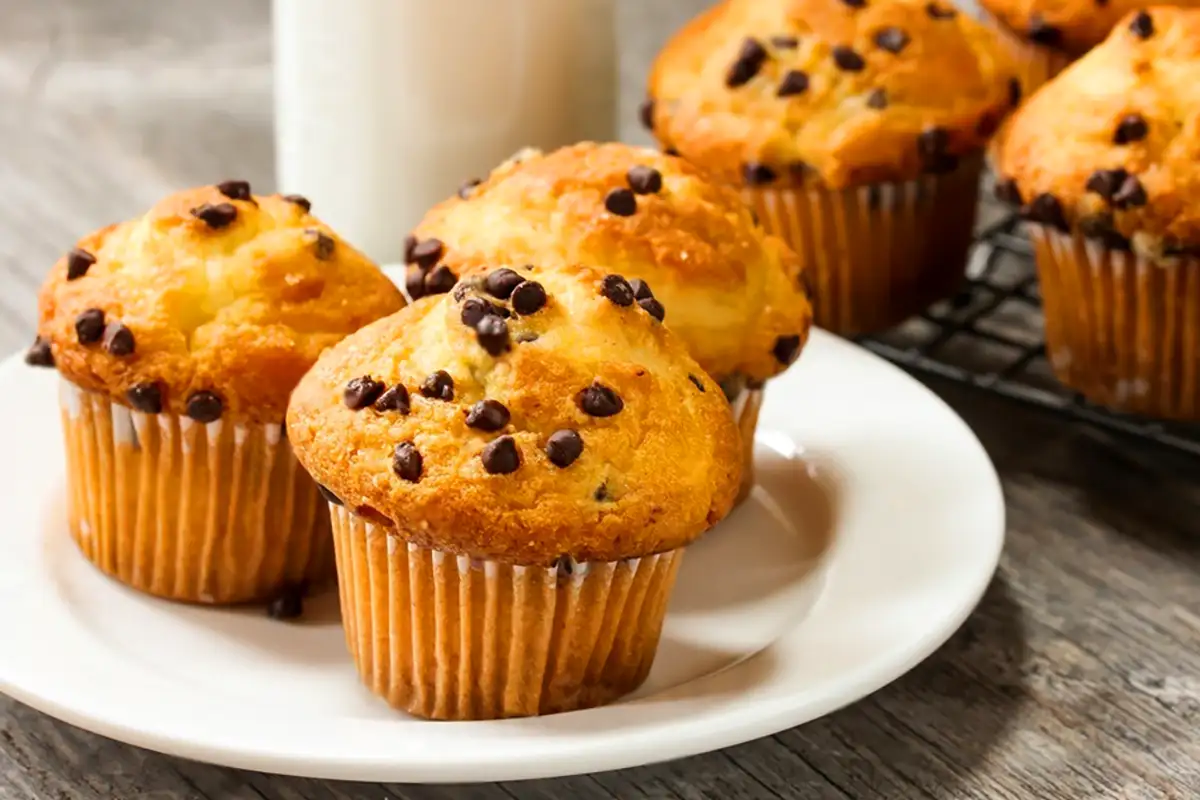 Muffins mit Schokostückchen Rezept