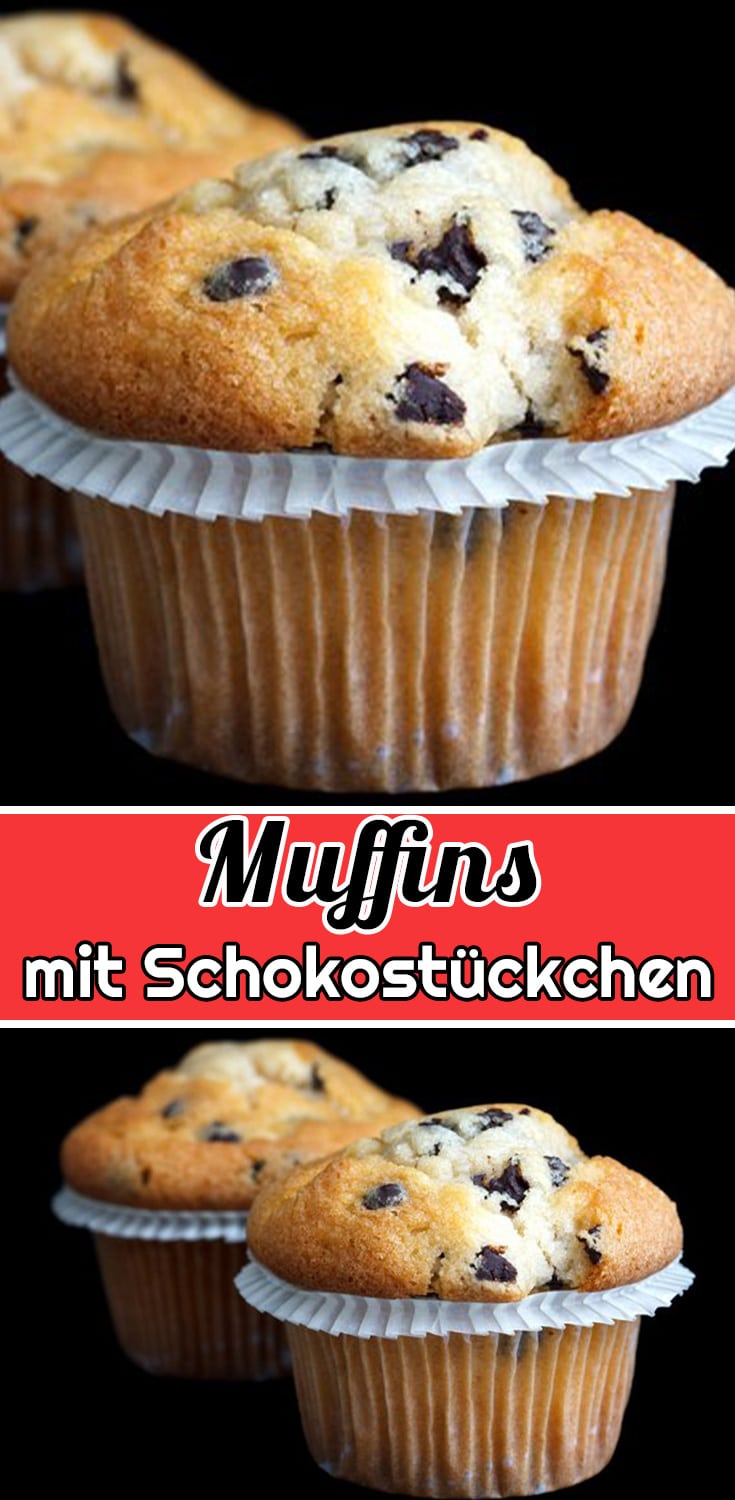 Muffins mit Schokostückchen Rezept