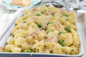Nudelauflauf mit Thunfisch Rezept