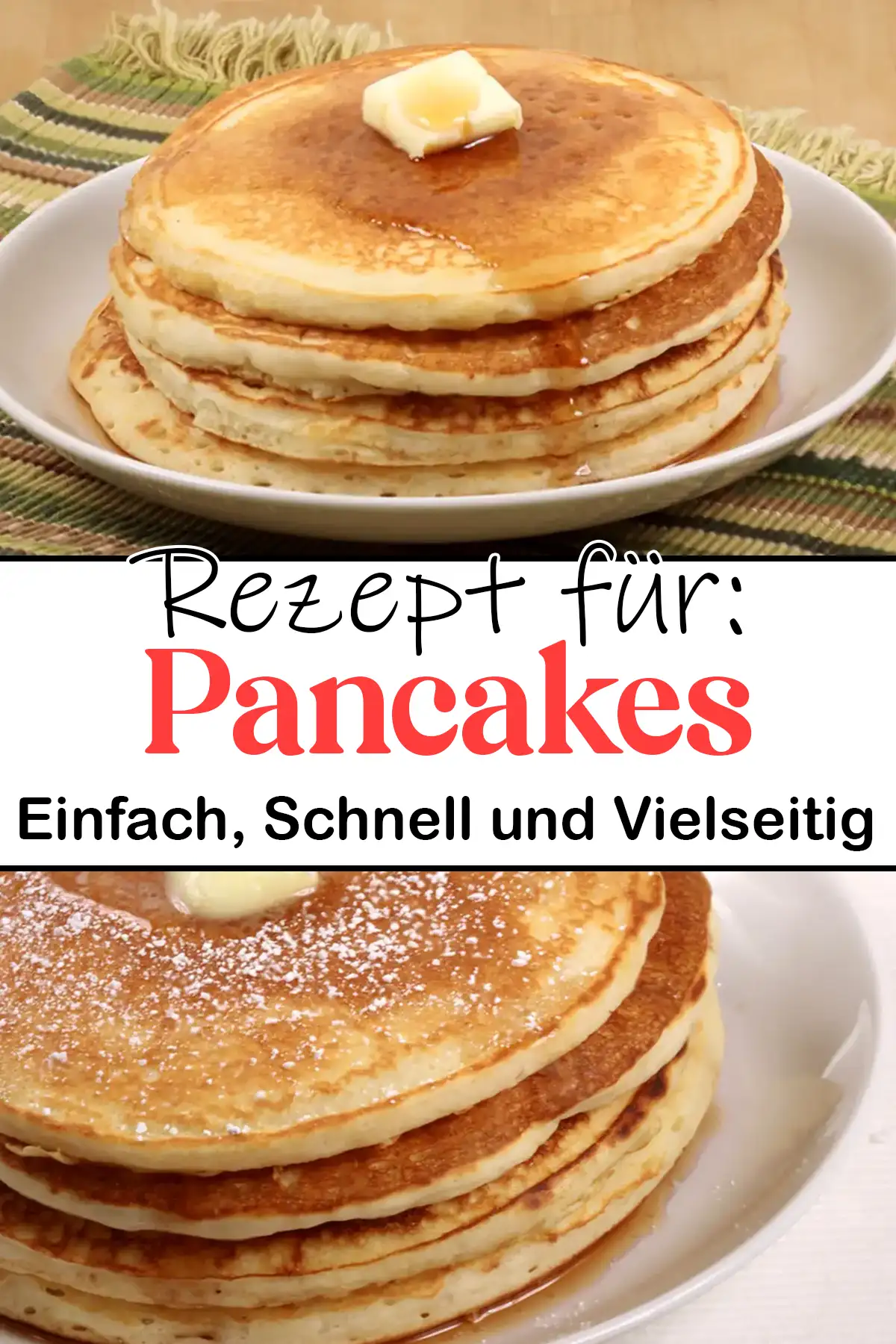 Pancakes Rezept