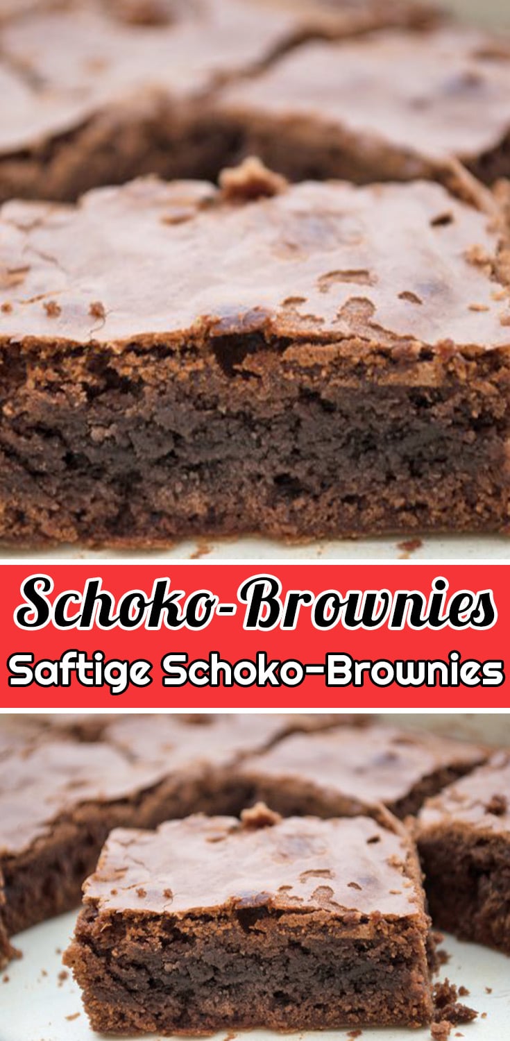 Saftige Schoko-Brownies Rezept
