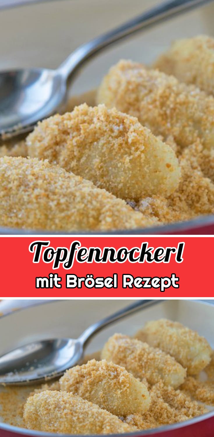 Topfennockerl mit Brösel Rezept