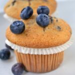 White Chocolate Blueberry Muffins Rezept