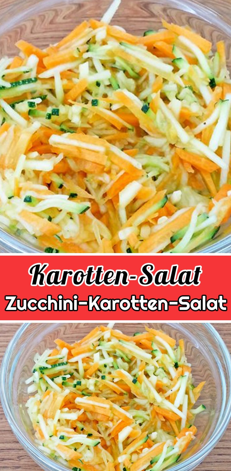 Zucchini-Karotten-Salat Rezept