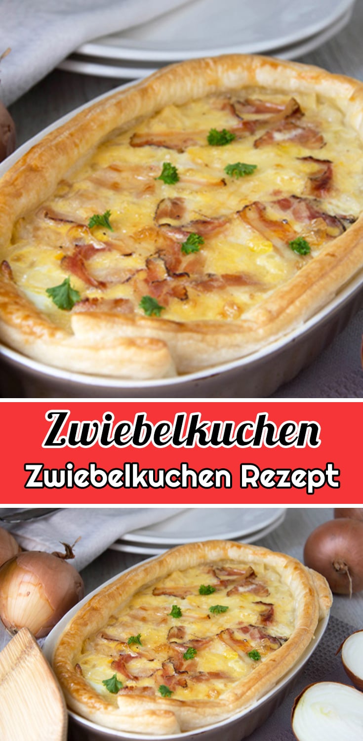 Einfaches Zwiebelkuchen Rezept