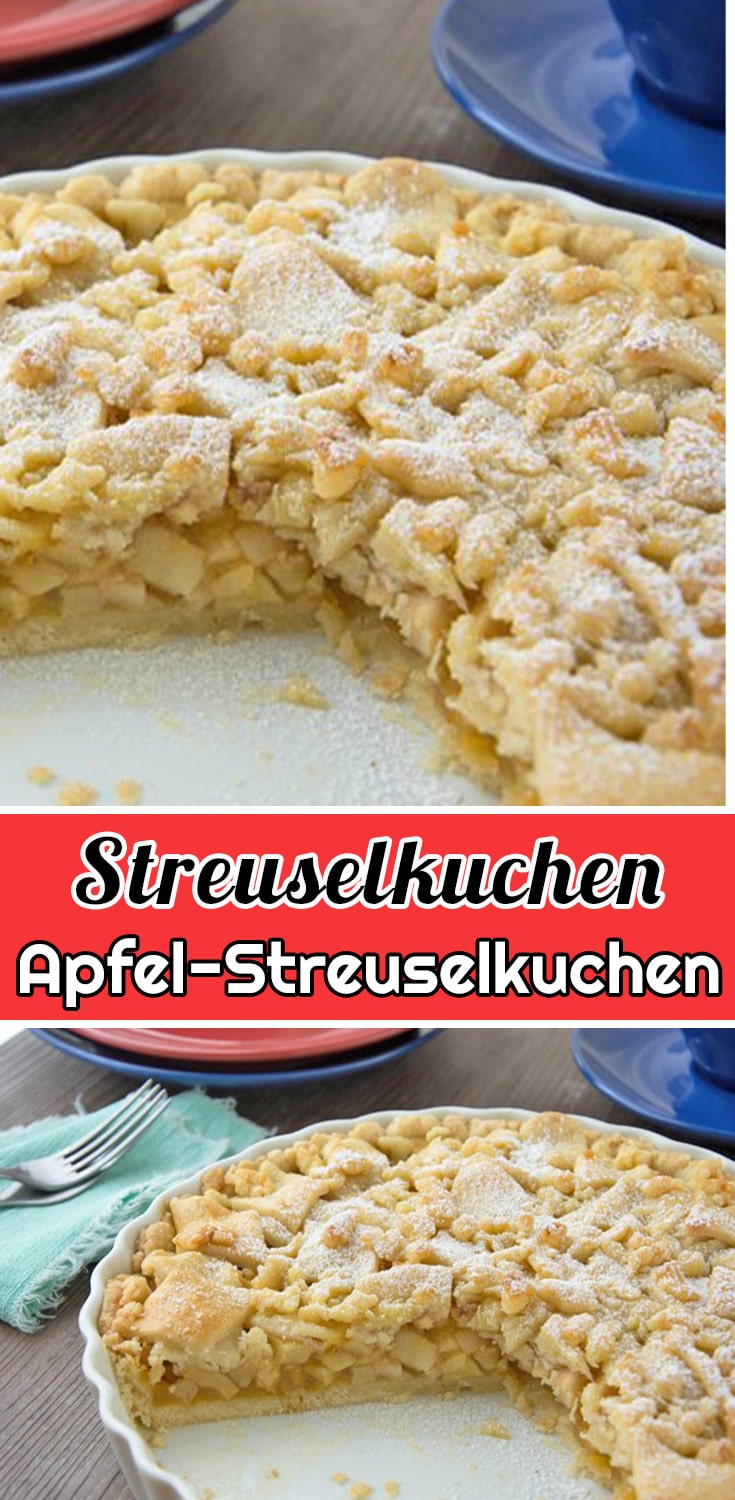 Apfel Streuselkuchen Rezept