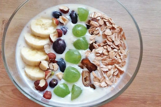 Bananen Smoothie Bowl Rezept