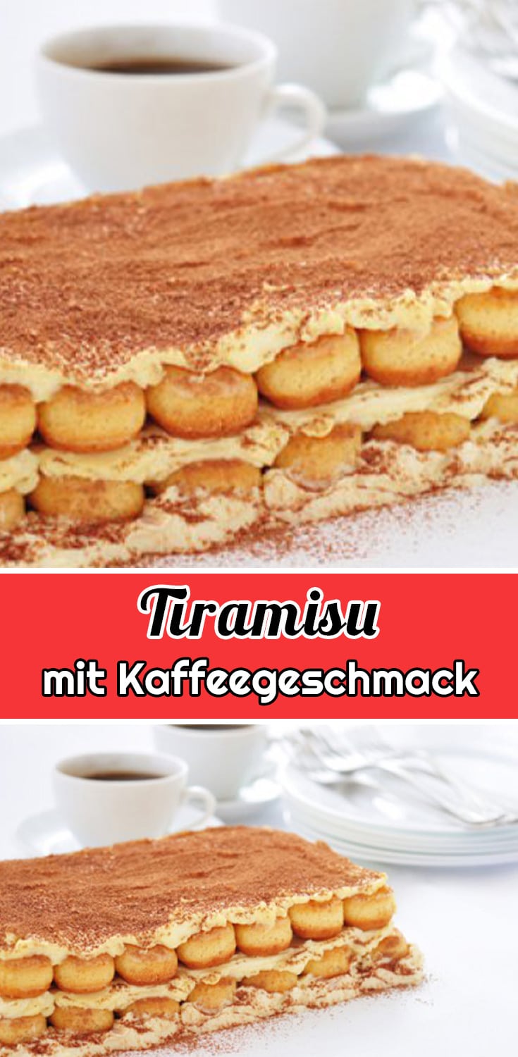 Einfaches Tiramisu mit Kaffeegeschmack Rezept