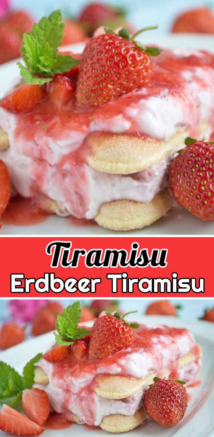 Erdbeer Tiramisu Rezept