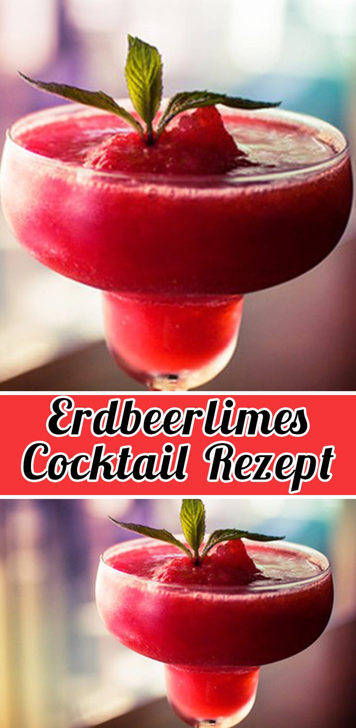 Erdbeerlimes Cocktail Rezept