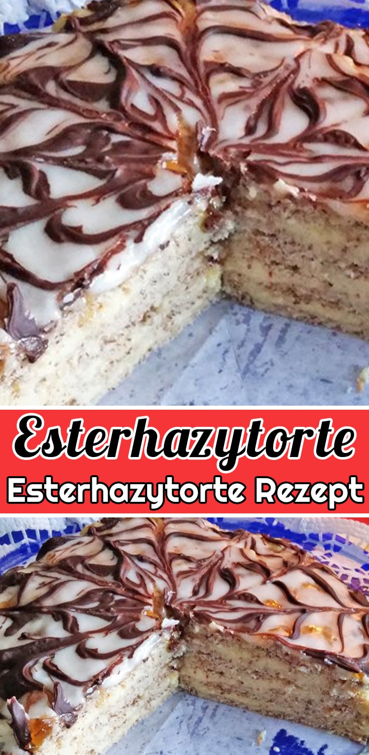 Esterhazytorte Rezept