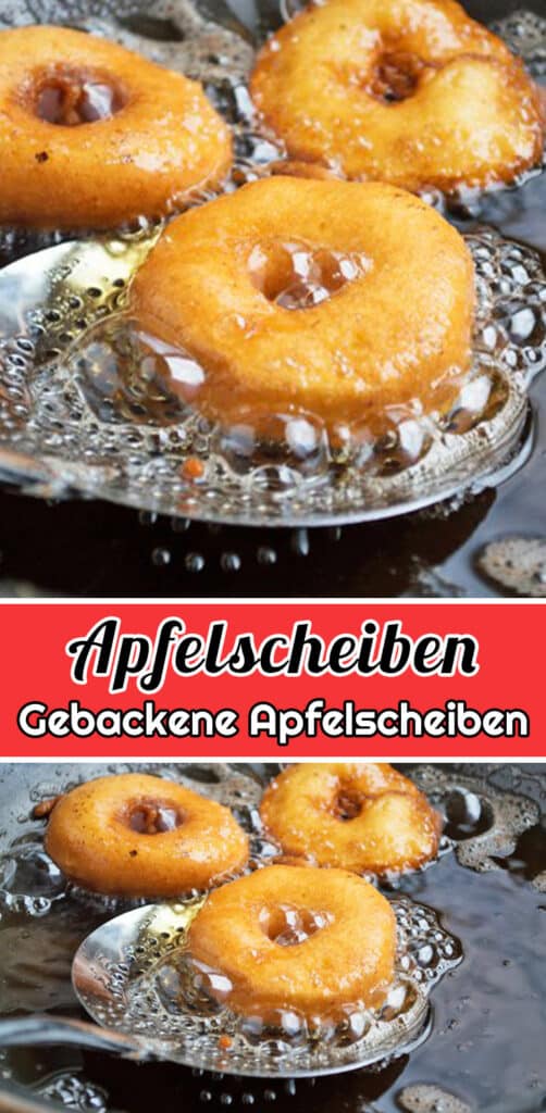 Gebackene Apfelscheiben Rezept - Schnelle und Einfache Apfel Rezepte