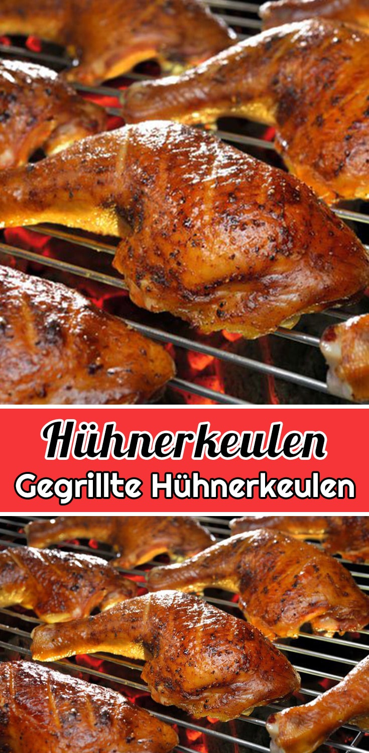 Gegrillte Hühnerkeulen Rezept