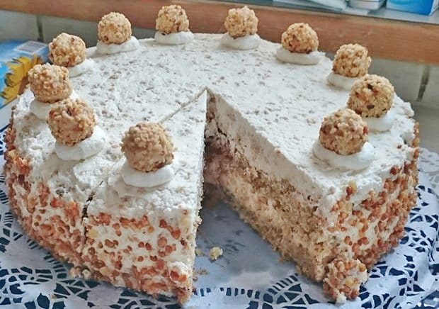 Giotto Torte Rezept - Schnelle und Einfache Torten Rezepte