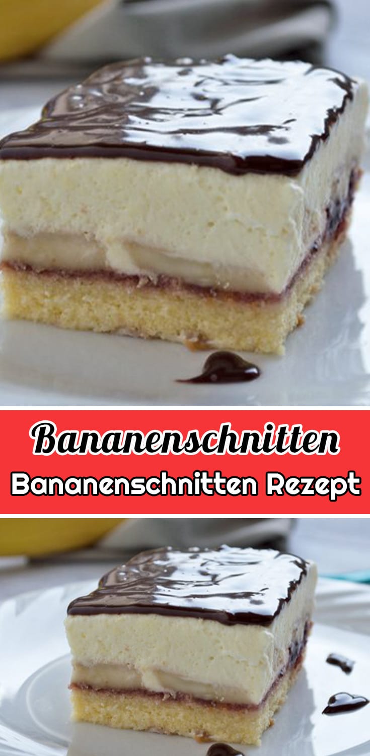 Himmlische Bananenschnitten Rezept